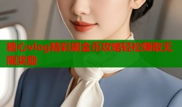 糖心vlog精彩刷金币攻略轻松赚取无限奖励