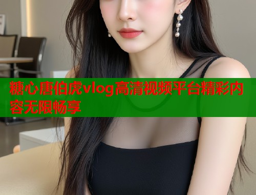 糖心唐伯虎vlog高清视频平台精彩内容无限畅享