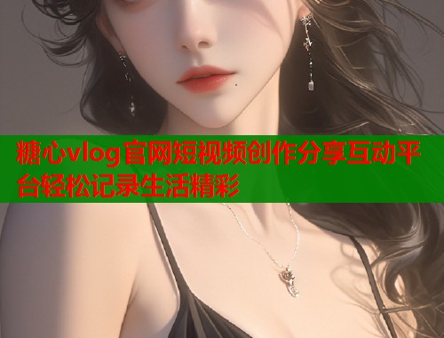 糖心vlog官网短视频创作分享互动平台轻松记录生活精彩