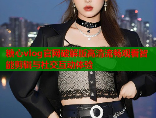 糖心vlog官网破解版高清流畅观看智能剪辑与社交互动体验