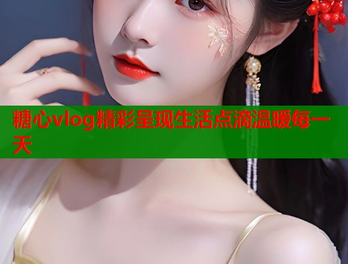 糖心vlog精彩呈现生活点滴温暖每一天